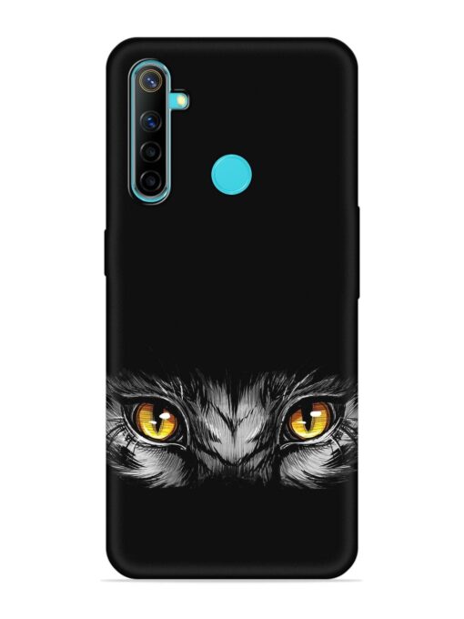 Scary Eye Embossed Soft Silicone Case for Realme 5 Zapvi