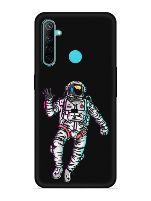 Spaceman Embossed Soft Silicone Case for Realme 5 Zapvi