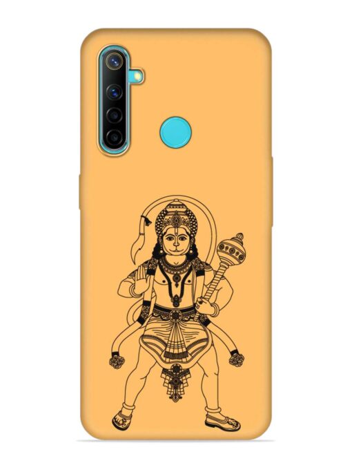 Indian God Hanuman Embossed Soft Silicone Case for Realme 5I