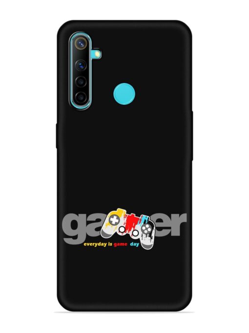 Gamer Everyday Game Embossed Soft Silicone Case for Realme 5I Zapvi