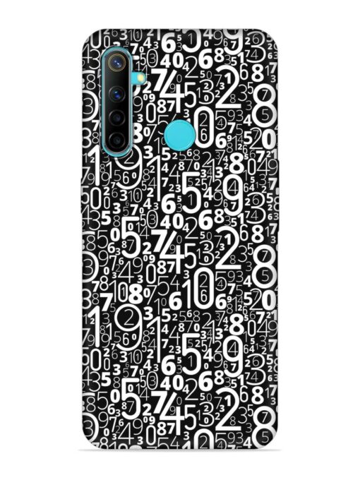 Many Numbers Different Embossed Soft Silicone Case for Realme 5I