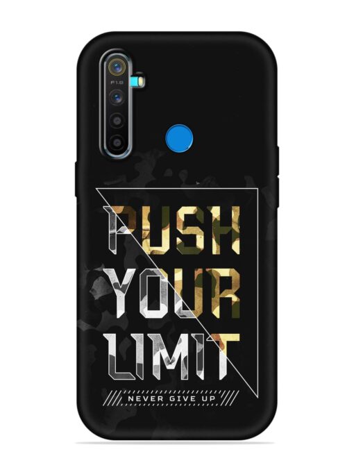 Push Your Limits Embossed Soft Silicone Case for Realme 5 Pro