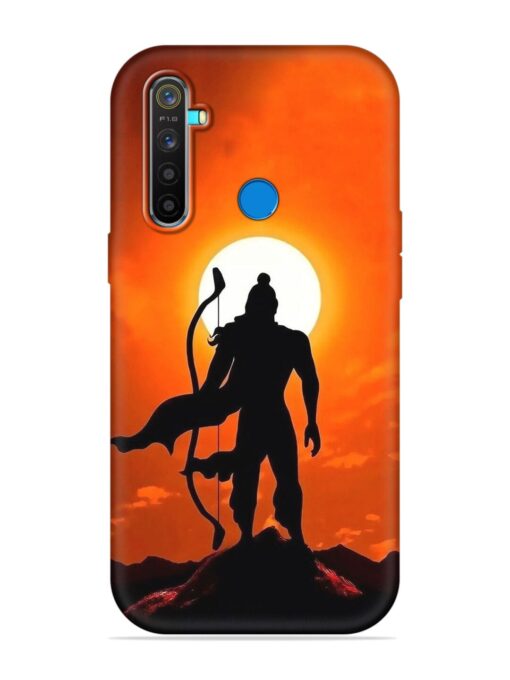 Shree Ram Embossed Soft Silicone Case for Realme 5 Pro Zapvi