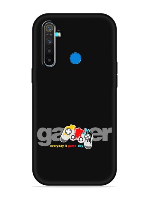 Gamer Everyday Game Embossed Soft Silicone Case for Realme 5 Pro