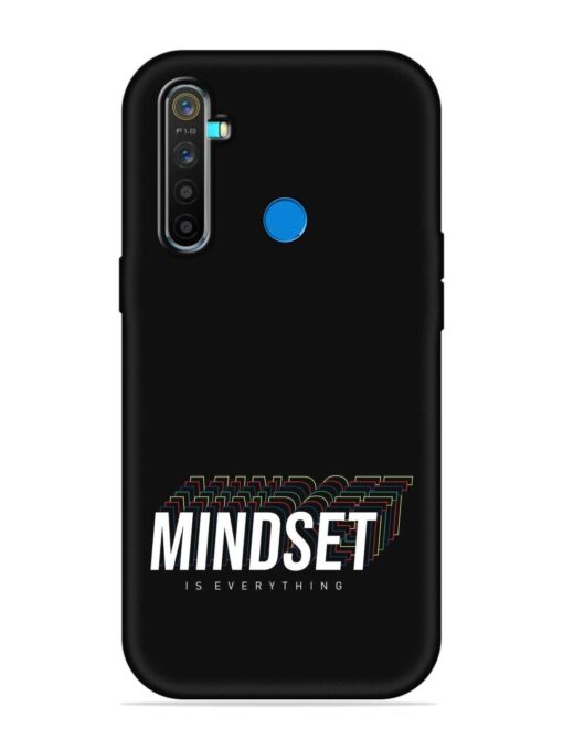 Mindset Everything Slogan Embossed Soft Silicone Case for Realme 5 Pro Zapvi