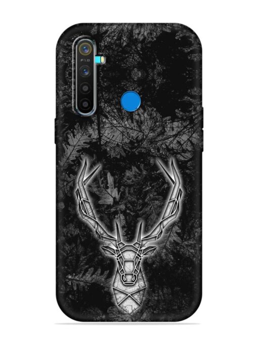 Ancient Deer Embossed Soft Silicone Case for Realme 5 Pro Zapvi