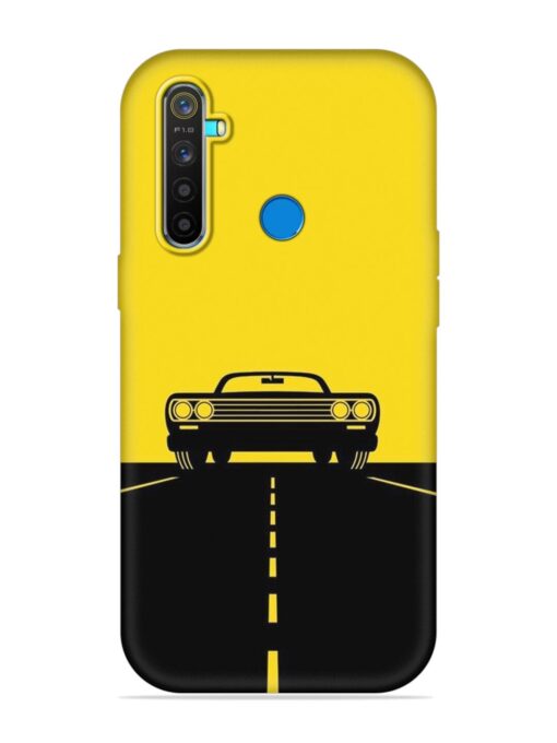 Classic Car Embossed Soft Silicone Case for Realme 5 Pro