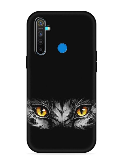 Scary Eye Embossed Soft Silicone Case for Realme 5 Pro Zapvi