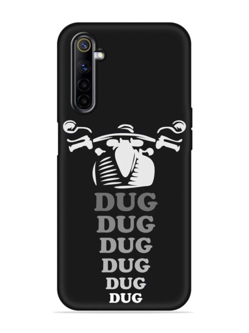 Dug Dug Dug Embossed Soft Silicone Case for Realme 6 Zapvi