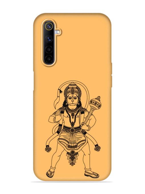 Indian God Hanuman Embossed Soft Silicone Case for Realme 6 Zapvi