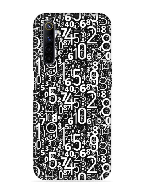 Many Numbers Different Embossed Soft Silicone Case for Realme 6 Zapvi