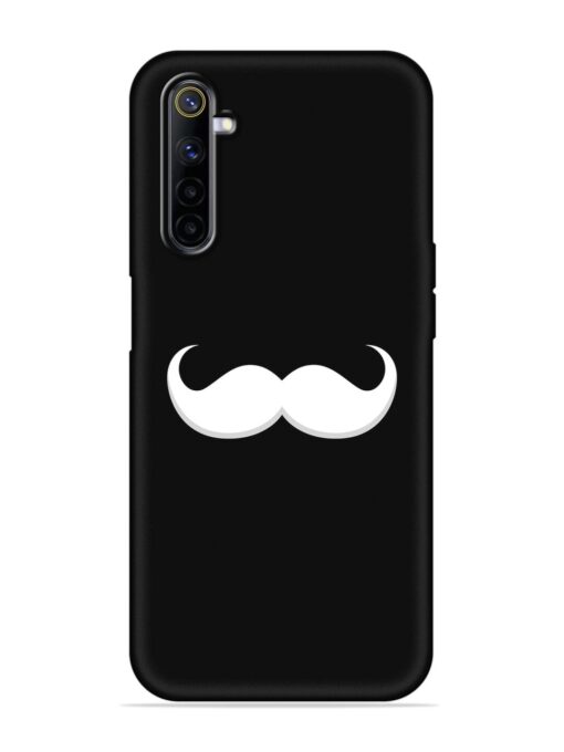 Mustache Vector Embossed Soft Silicone Case for Realme 6