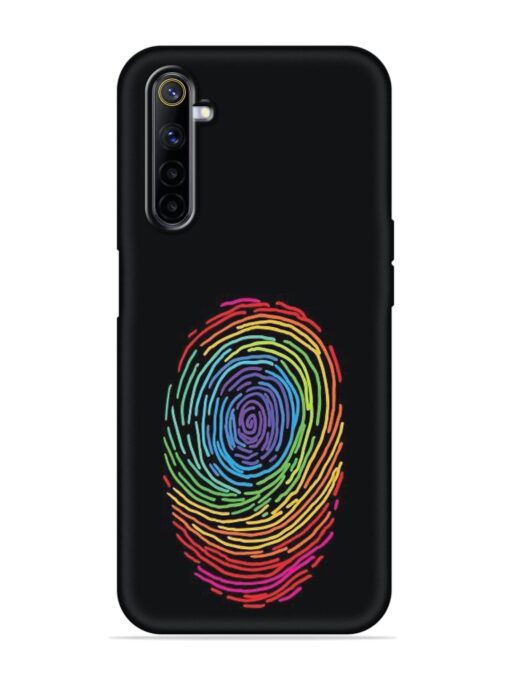 Fingerprint Of Thumb Art Embossed Soft Silicone Case for Realme 6 Zapvi