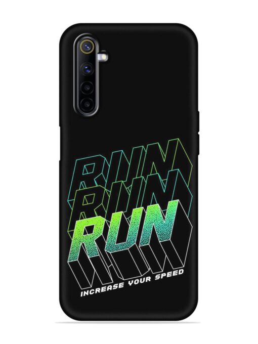 Run Embossed Soft Silicone Case for Realme 6