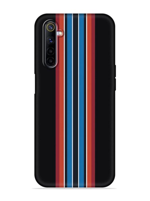 Vertical Strips Embossed Soft Silicone Case for Realme 6