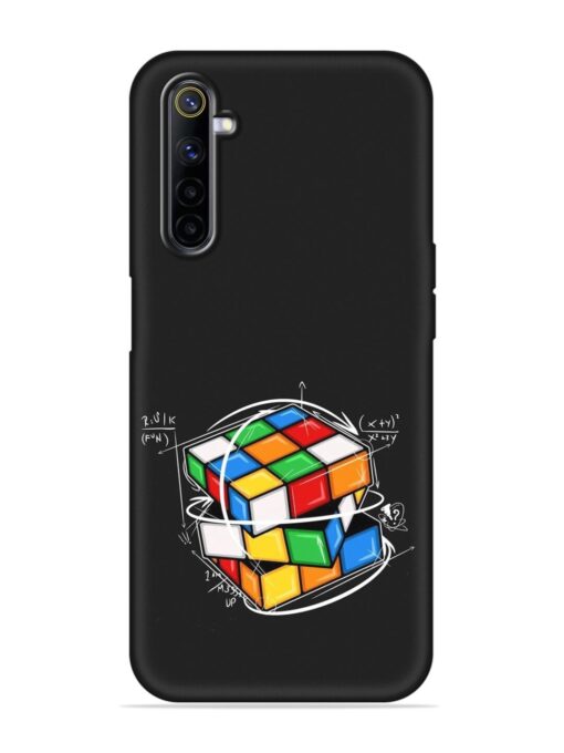 Cubik Vector Embossed Soft Silicone Case for Realme 6