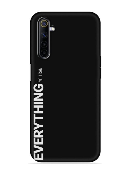 Everything You Can Embossed Soft Silicone Case for Realme 6 Zapvi