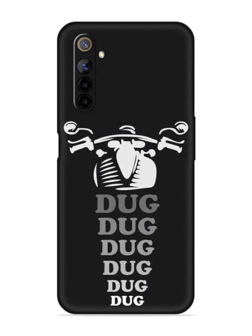 Dug Dug Dug Embossed Soft Silicone Case for Realme 6I