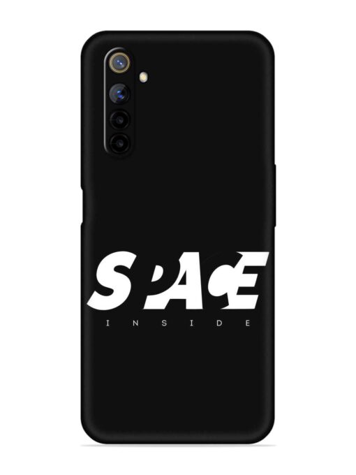 Space Typography Art Embossed Soft Silicone Case for Realme 6I Zapvi