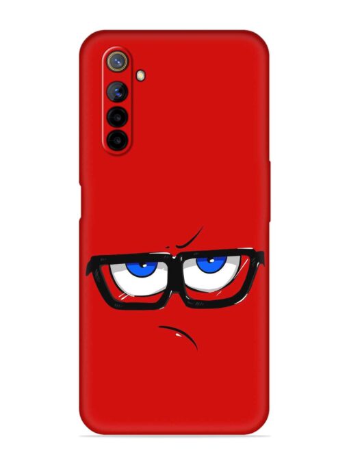 Rad Angry Face Embossed Soft Silicone Case for Realme 6I