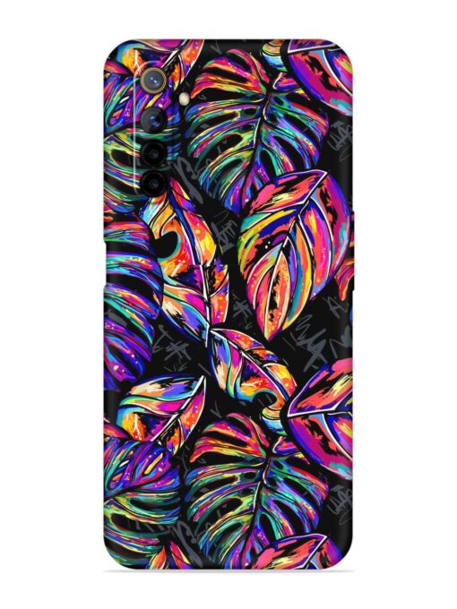 Tropical Seamless Vector Embossed Soft Silicone Case for Realme 6I