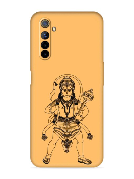 Indian God Hanuman Embossed Soft Silicone Case for Realme 6I Zapvi