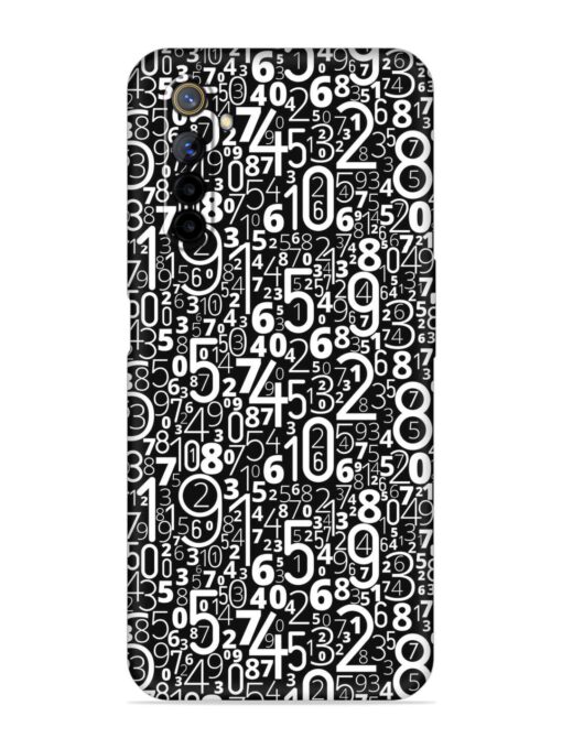 Many Numbers Different Embossed Soft Silicone Case for Realme 6I Zapvi