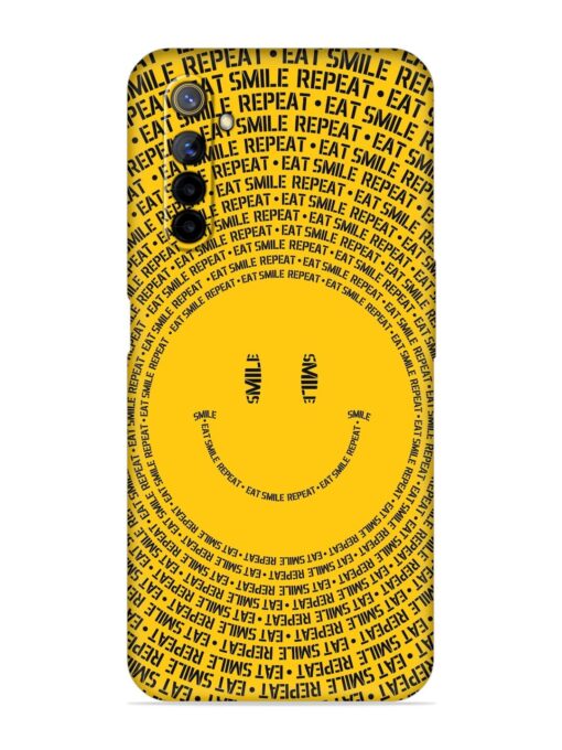 Smiley Embossed Soft Silicone Case for Realme 6I Zapvi