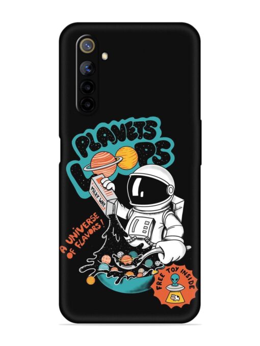 Planets Loop Embossed Soft Silicone Case for Realme 6I Zapvi