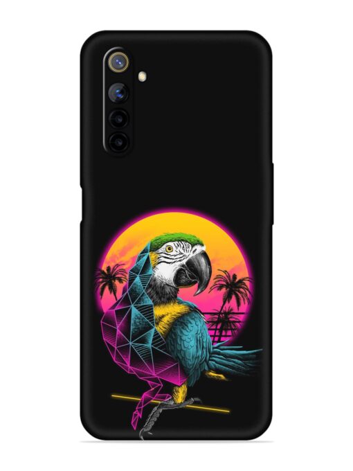 Rad Parrot Embossed Soft Silicone Case for Realme 6I