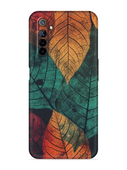 Leaves Artwork Embossed Soft Silicone Case for Realme 6I