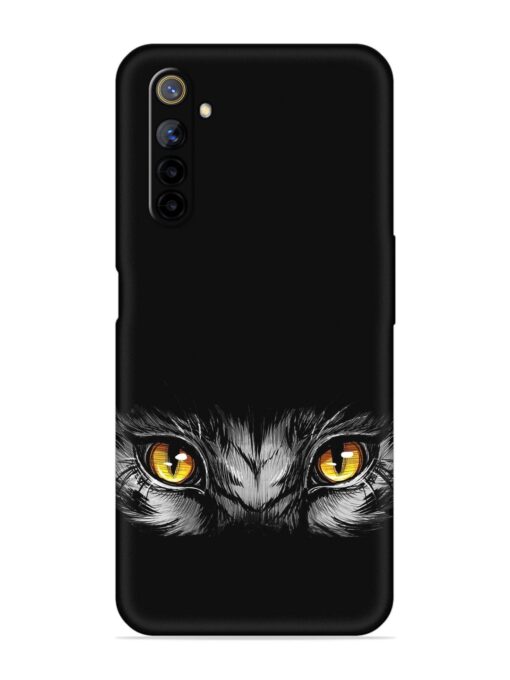 Scary Eye Embossed Soft Silicone Case for Realme 6I Zapvi