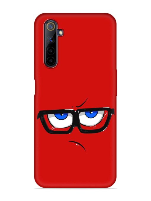 Rad Angry Face Embossed Soft Silicone Case for Realme 6 Pro