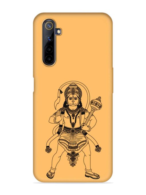 Indian God Hanuman Embossed Soft Silicone Case for Realme 6 Pro