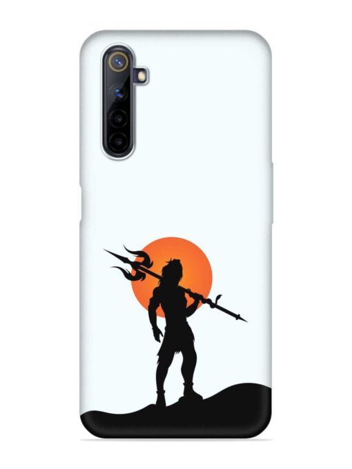 Lord Mahadev Trendy Embossed Soft Silicone Case for Realme 6 Pro