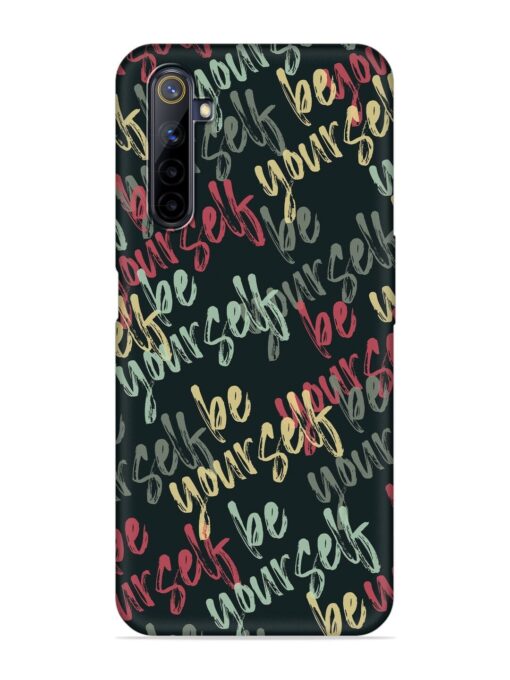 Yourself Seamless Embossed Soft Silicone Case for Realme 6 Pro