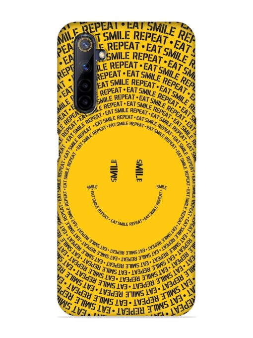 Smiley Embossed Soft Silicone Case for Realme 6 Pro