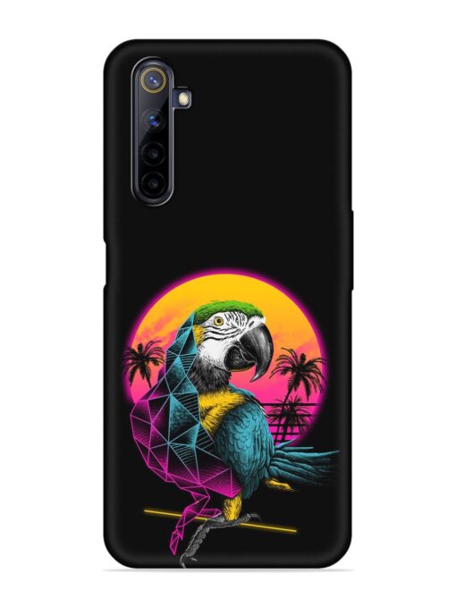 Rad Parrot Embossed Soft Silicone Case for Realme 6 Pro