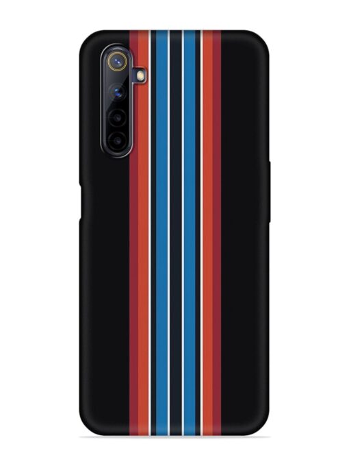 Vertical Strips Embossed Soft Silicone Case for Realme 6 Pro