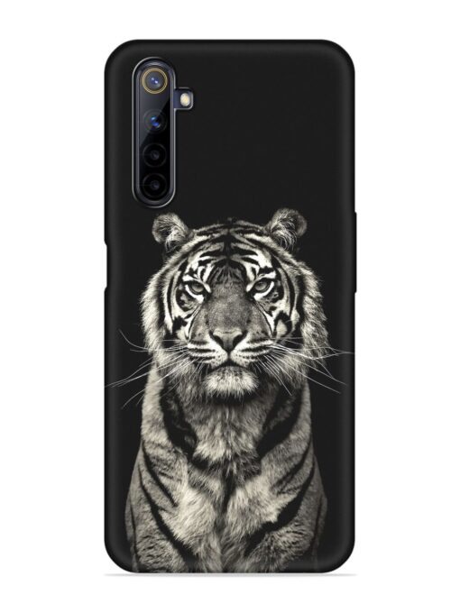 Tiger Art Embossed Soft Silicone Case for Realme 6 Pro Zapvi