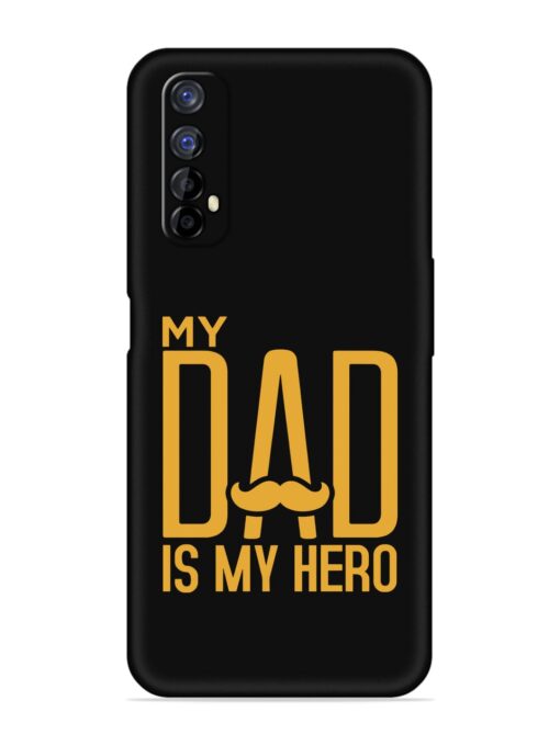 My Dad Is My Hero Embossed Soft Silicone Case for Realme 7 Zapvi