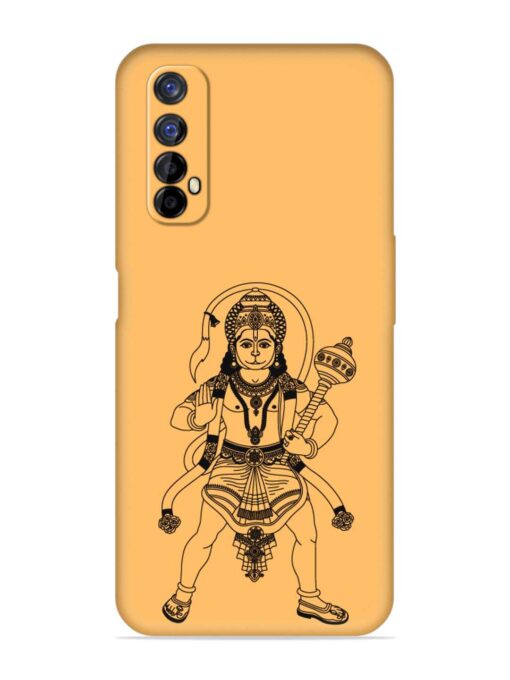 Indian God Hanuman Embossed Soft Silicone Case for Realme 7 Zapvi