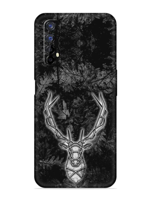 Ancient Deer Embossed Soft Silicone Case for Realme 7