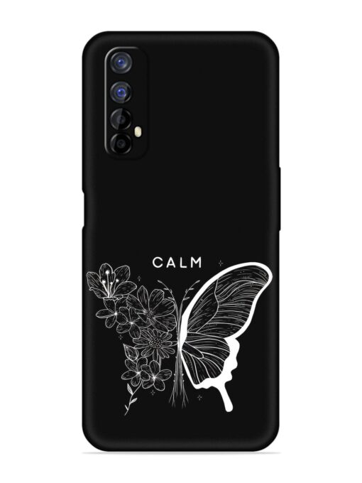 Calm Embossed Soft Silicone Case for Realme 7 Zapvi