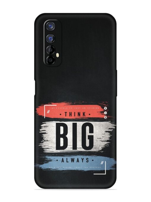 Think Big Always Embossed Soft Silicone Case for Realme 7