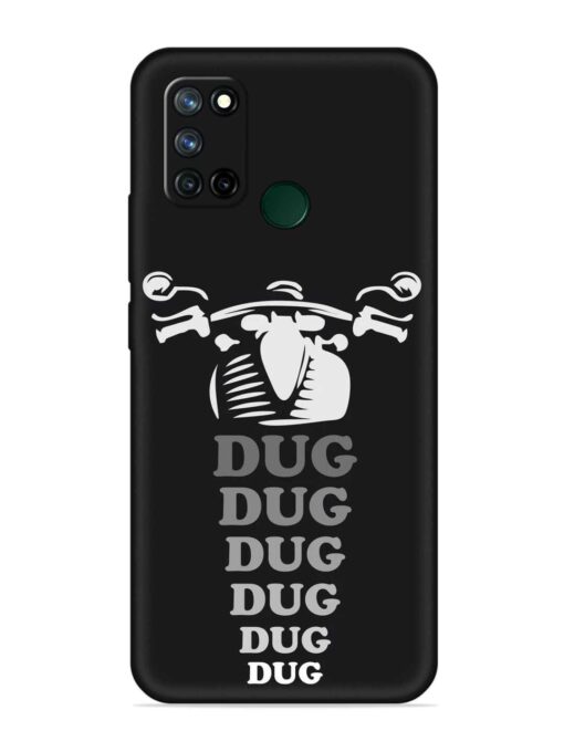 Dug Dug Dug Embossed Soft Silicone Case for Realme 7I Zapvi