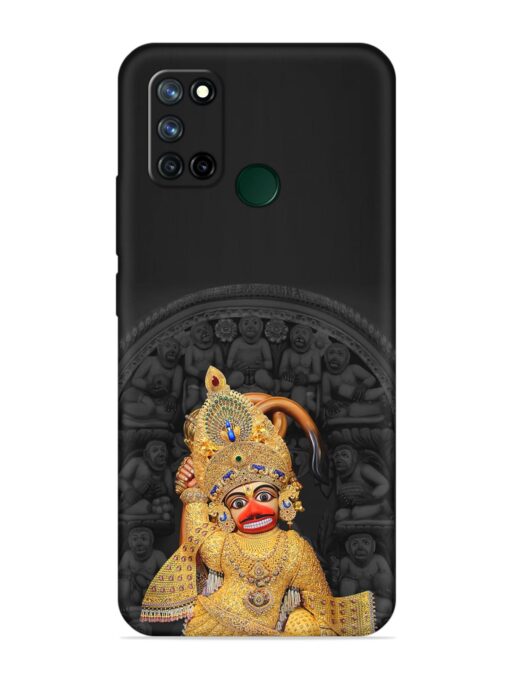 Indian Gold Hanuman Embossed Soft Silicone Case for Realme 7I Zapvi