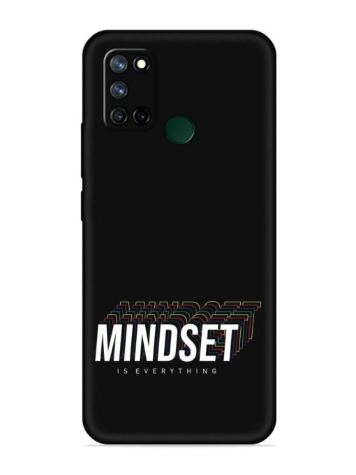 Mindset Everything Slogan Embossed Soft Silicone Case for Realme 7I Zapvi