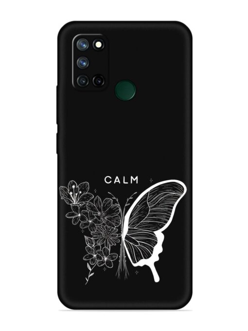 Calm Embossed Soft Silicone Case for Realme 7I