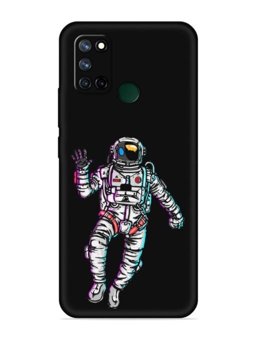 Spaceman Embossed Soft Silicone Case for Realme 7I Zapvi